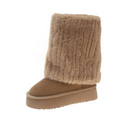 Fold Down Sweater Boot's For Women