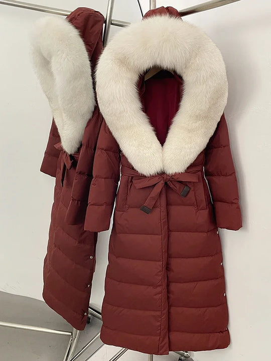 Fur Hood Winter Coat For Women
