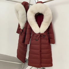 Fur Hood Winter Coat For Women