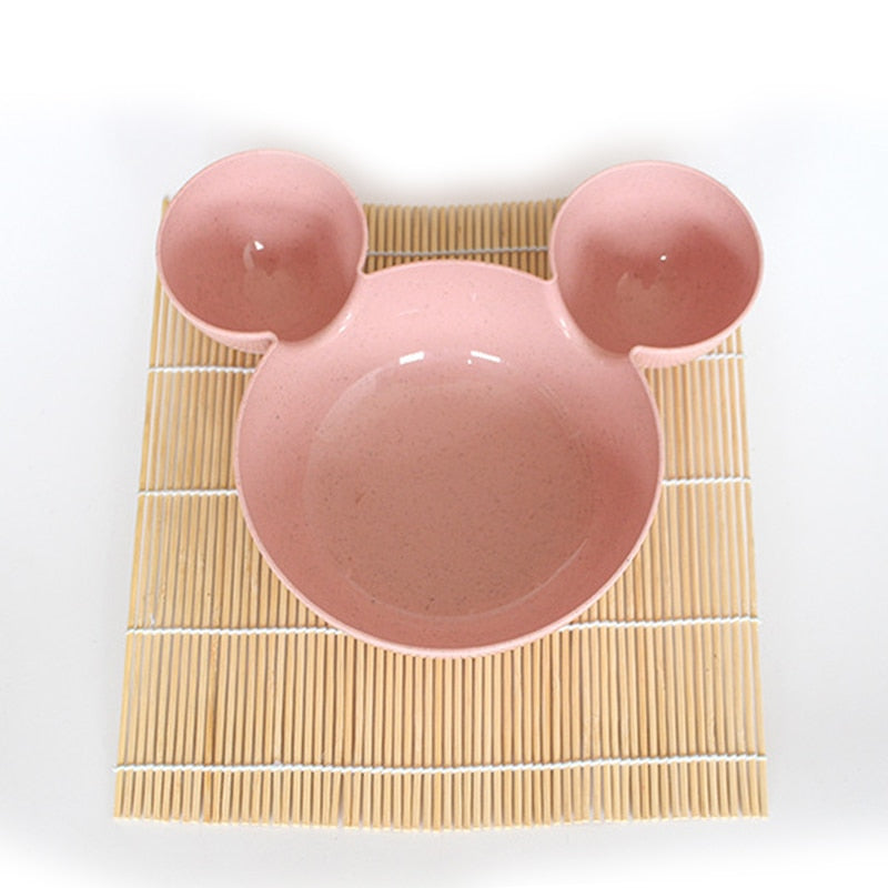 3pc Mouse Plate Set