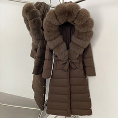 Fur Hood Winter Coat For Women