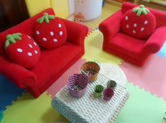 Strawberry Shortcake Kid's Sofa