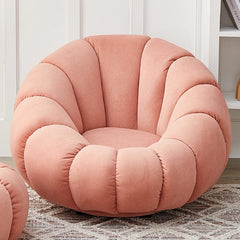 Cashmere Pumpkin Sofa And Ottoman