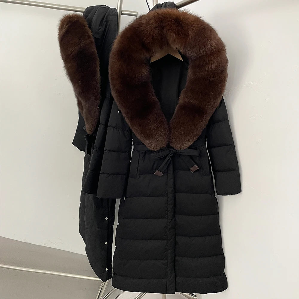 Fur Hood Winter Coat For Women