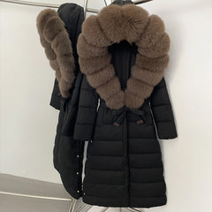 Fur Hood Winter Coat For Women