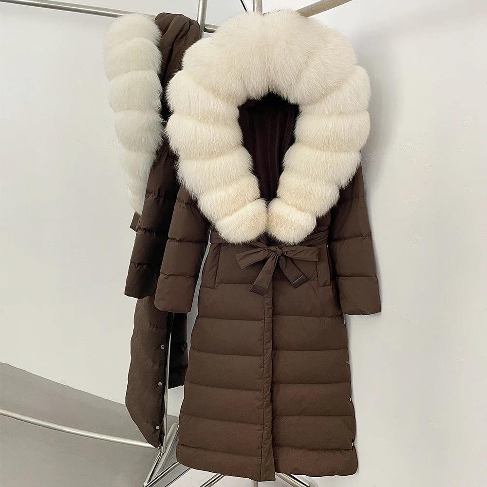 Fur Hood Winter Coat For Women