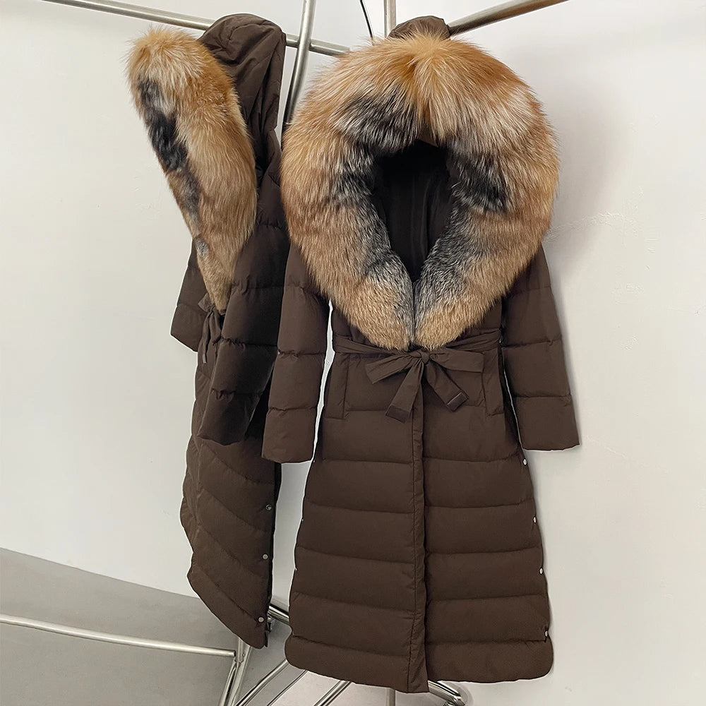 Fur Hood Winter Coat For Women