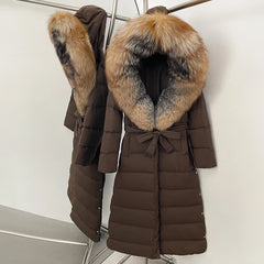 Fur Hood Winter Coat For Women