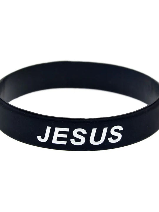 Jesus Is Love Rubber Bracelet