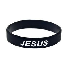 Jesus Is Love Rubber Bracelet