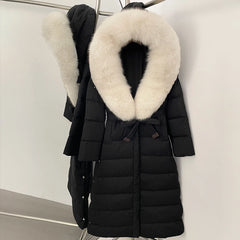 Fur Hood Winter Coat For Women