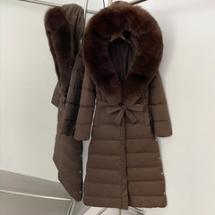 Fur Hood Winter Coat For Women