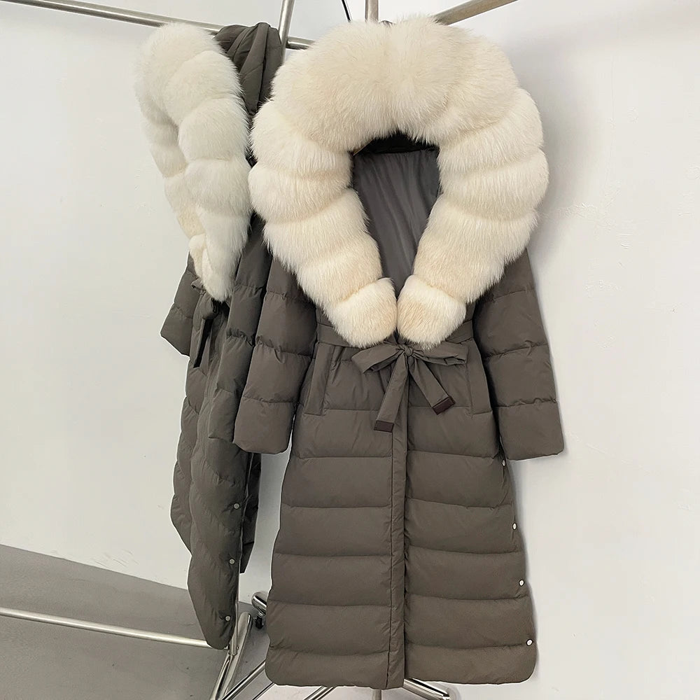 Fur Hood Winter Coat For Women