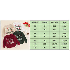 Merry Christmas Sweater's For Toddler's