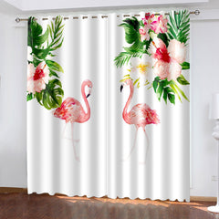 Flamingo Window Curtain's