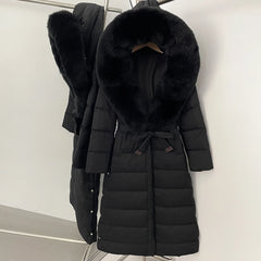 Fur Hood Winter Coat For Women