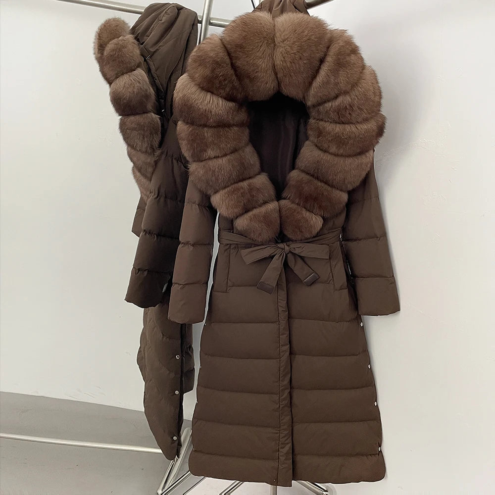 Fur Hood Winter Coat For Women