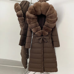 Fur Hood Winter Coat For Women