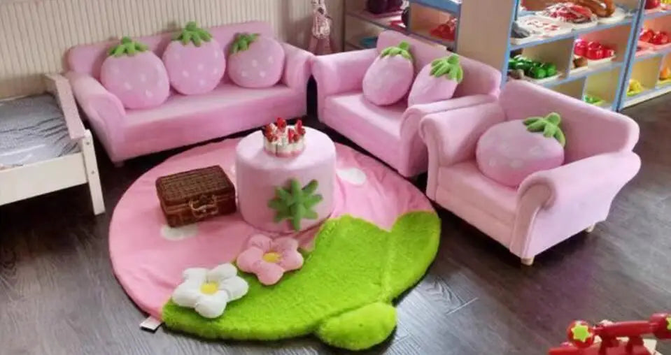 Strawberry Shortcake Kid's Sofa