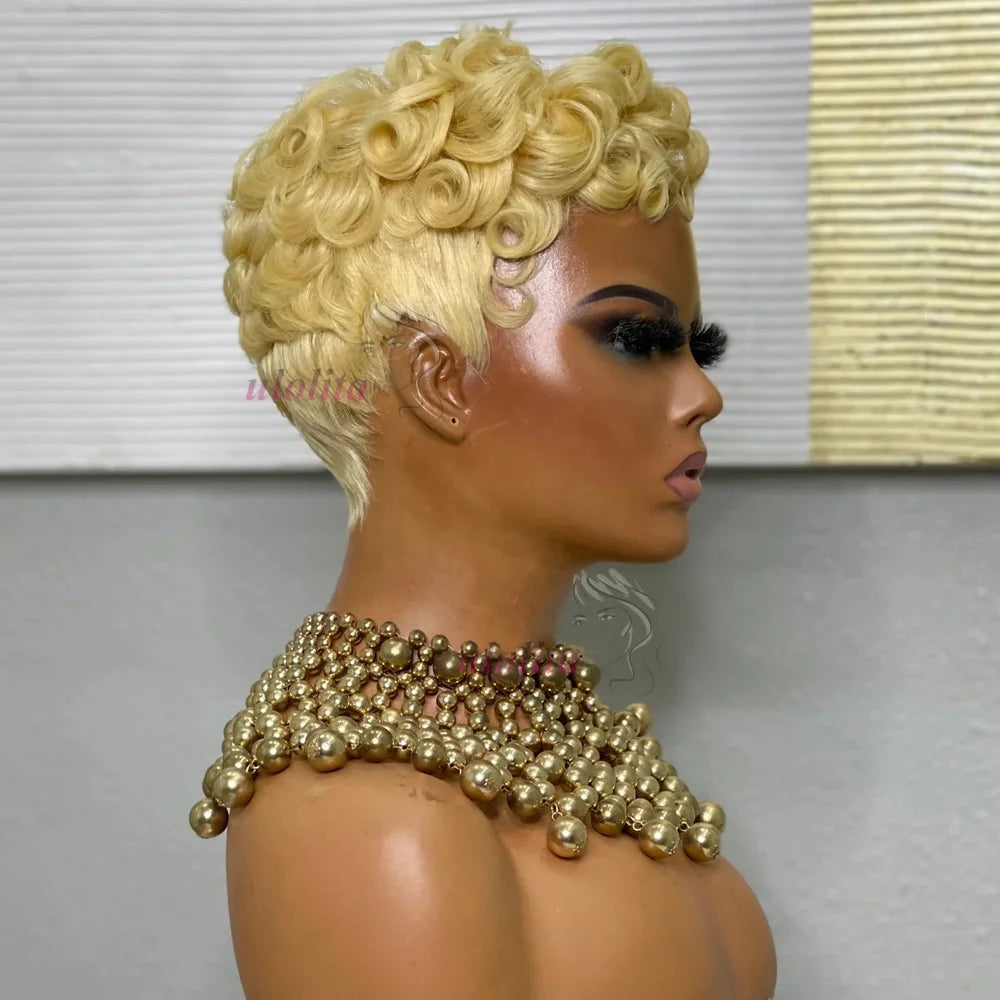 Curls, Curls, Curls... Short Pixie Cut Wig
