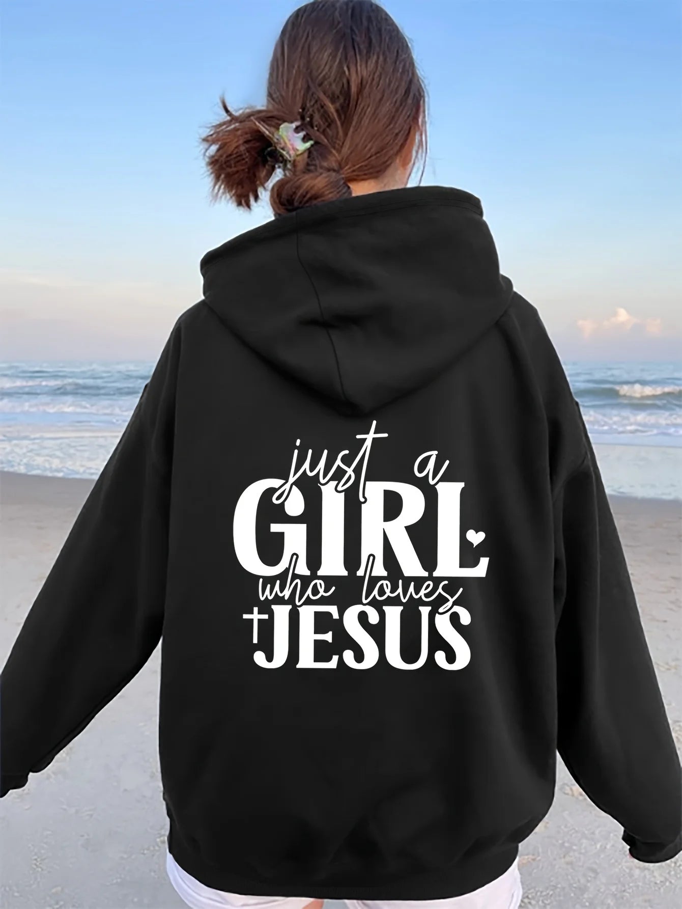 Just A Girl Who Loves Jesus Sweater