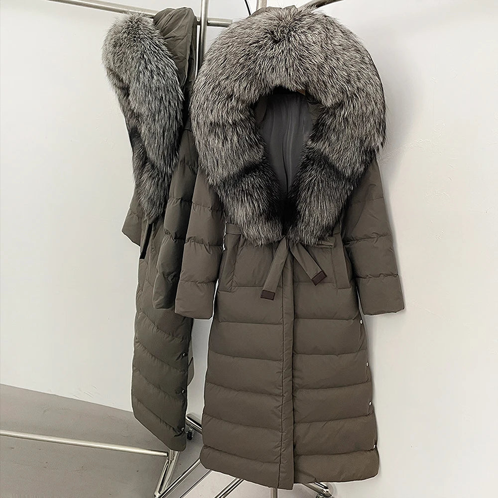 Fur Hood Winter Coat For Women