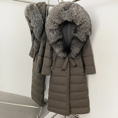Fur Hood Winter Coat For Women