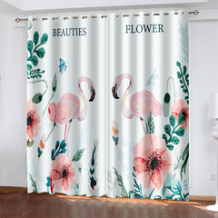 Flamingo Window Curtain's