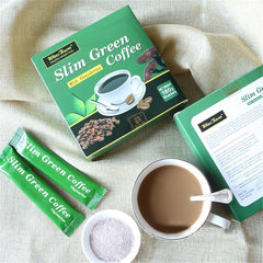 18 Teabags Slim Green Coffee with Herb Ganoderma