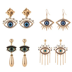 Elegant Evil Eye Earring's