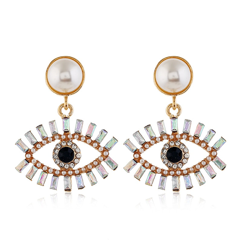 Elegant Evil Eye Earring's