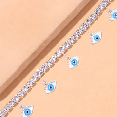 Blue Evil Eye Anklet