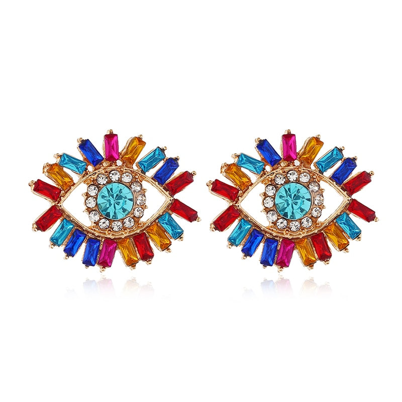 Elegant Evil Eye Earring's