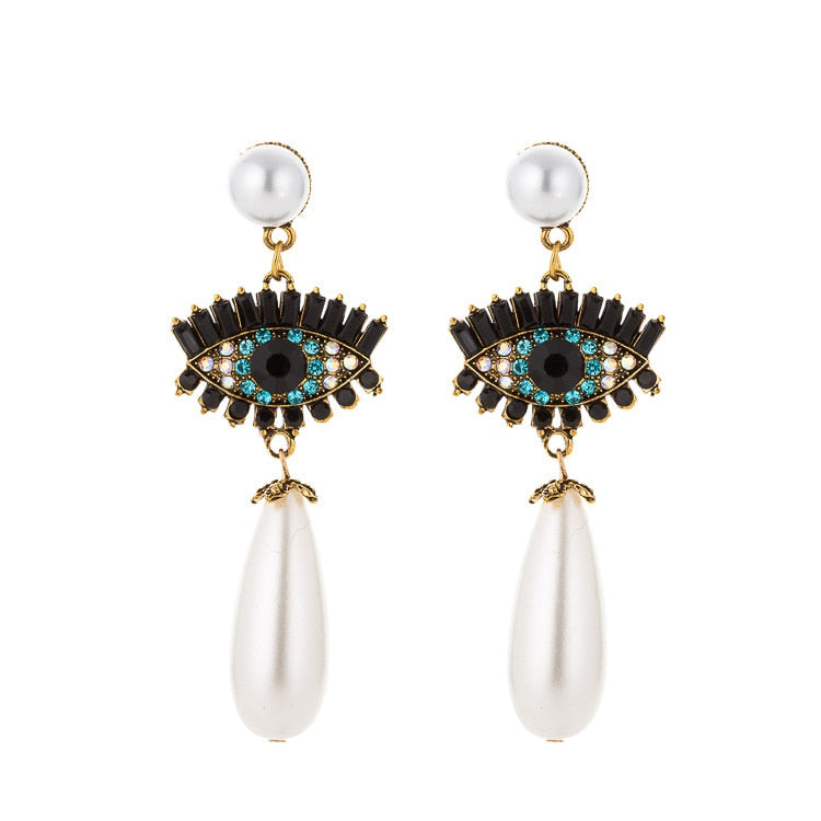 Elegant Evil Eye Earring's