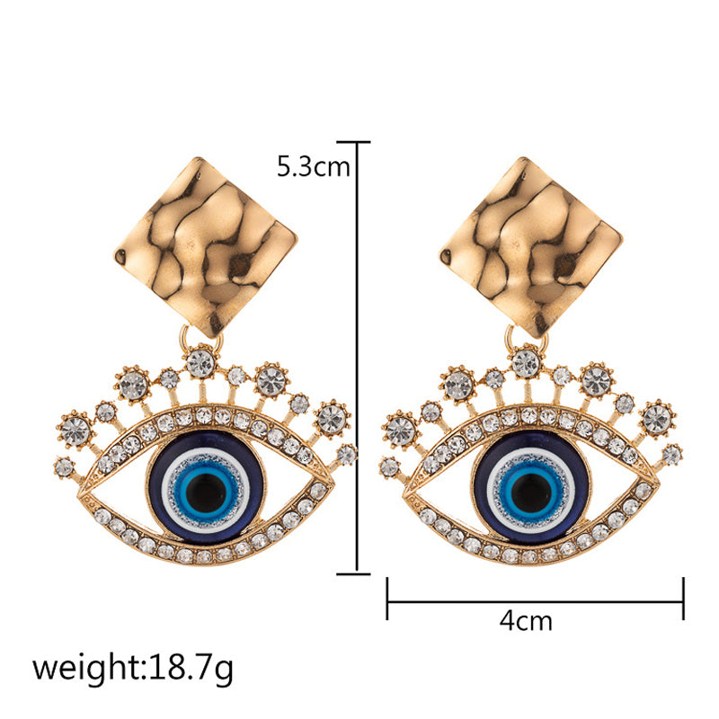 Elegant Evil Eye Earring's