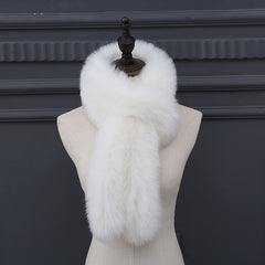 Foxy Faux Fur Winter Hat & Scarf For Women