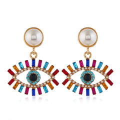 Elegant Evil Eye Earring's