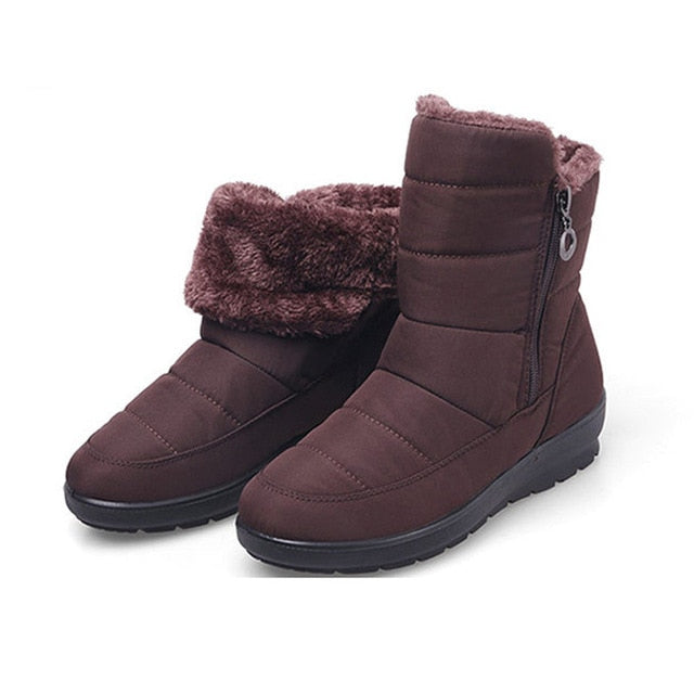 Leaf Inspired Snow Boot's For Women