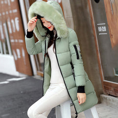 Women's Faux Fur Hooded Coat