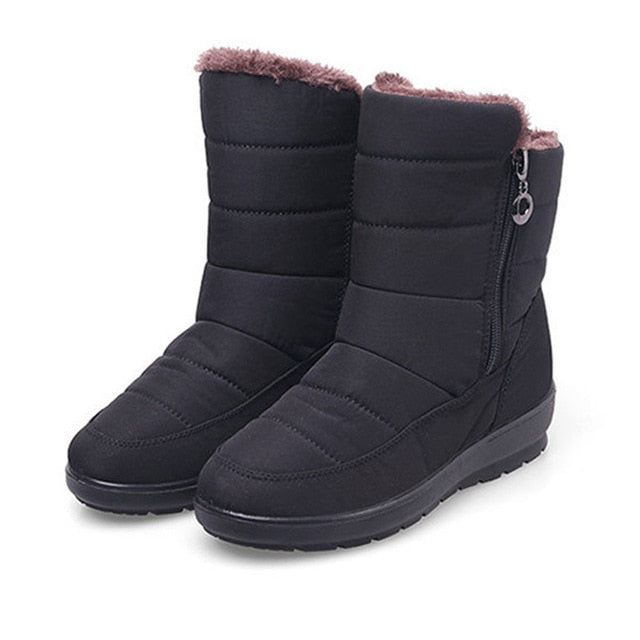 Leaf Inspired Snow Boot's For Women