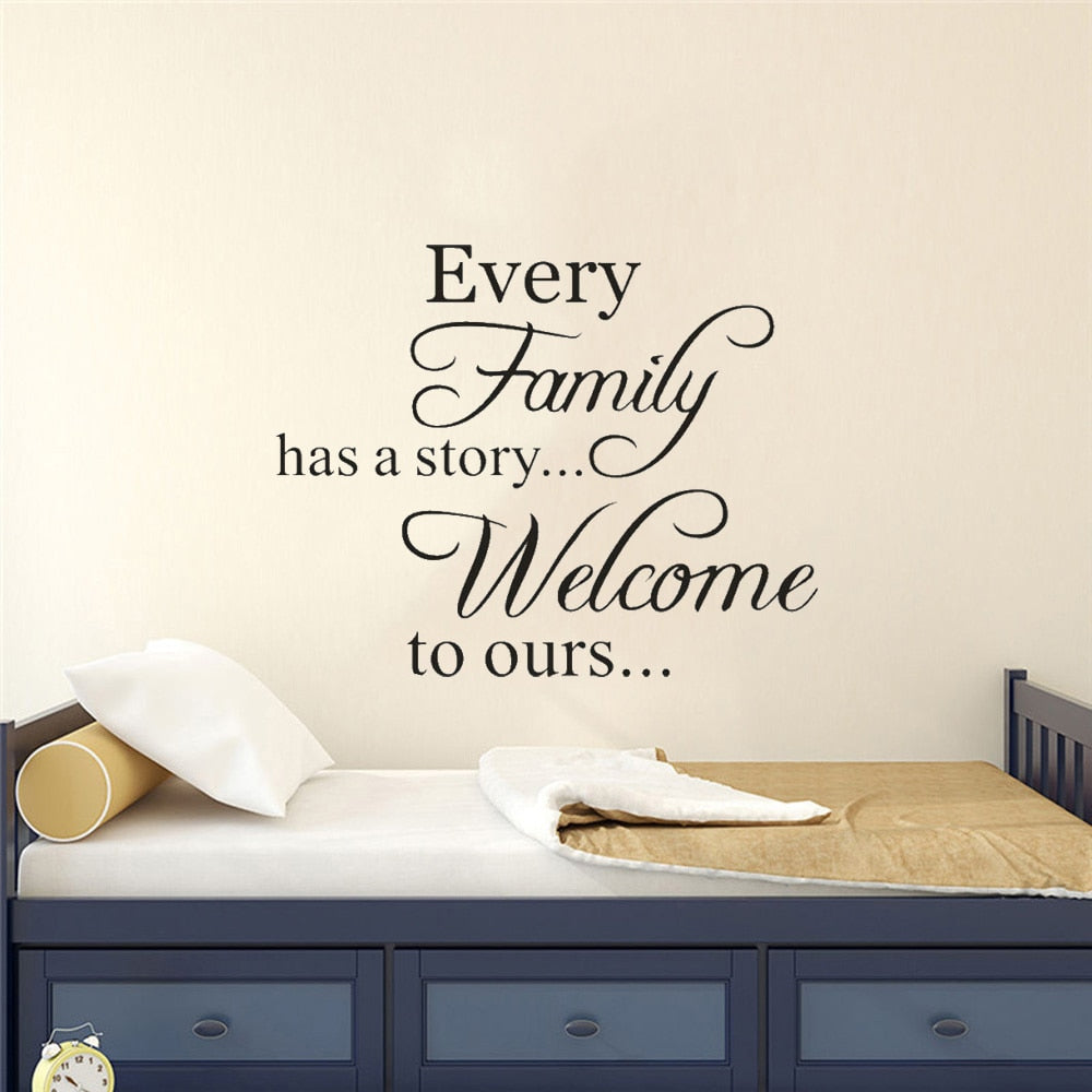 Every Family Has A Story Wall Decor