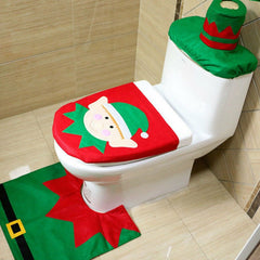 3PC Santa Claus Bathroom Set