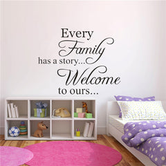 Every Family Has A Story Wall Decor