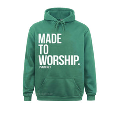 (Made To Worship) Psalm 95:1 Faith Based Sweater