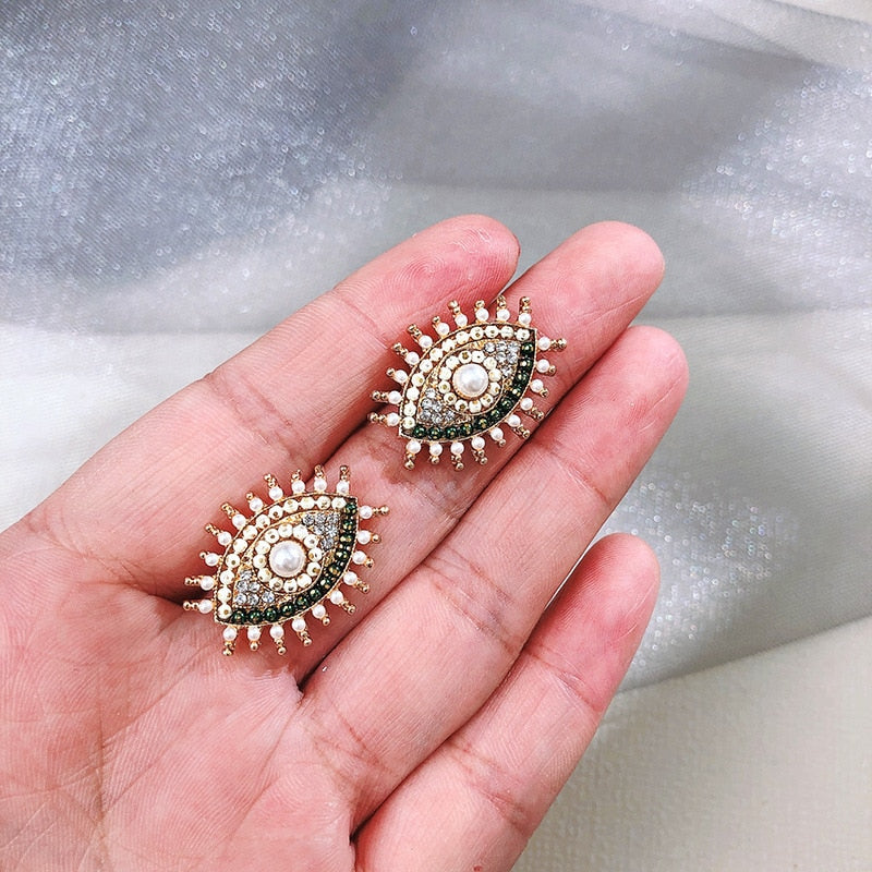 Elegant Evil Eye Earring's