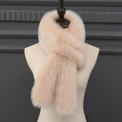 Foxy Faux Fur Winter Hat & Scarf For Women