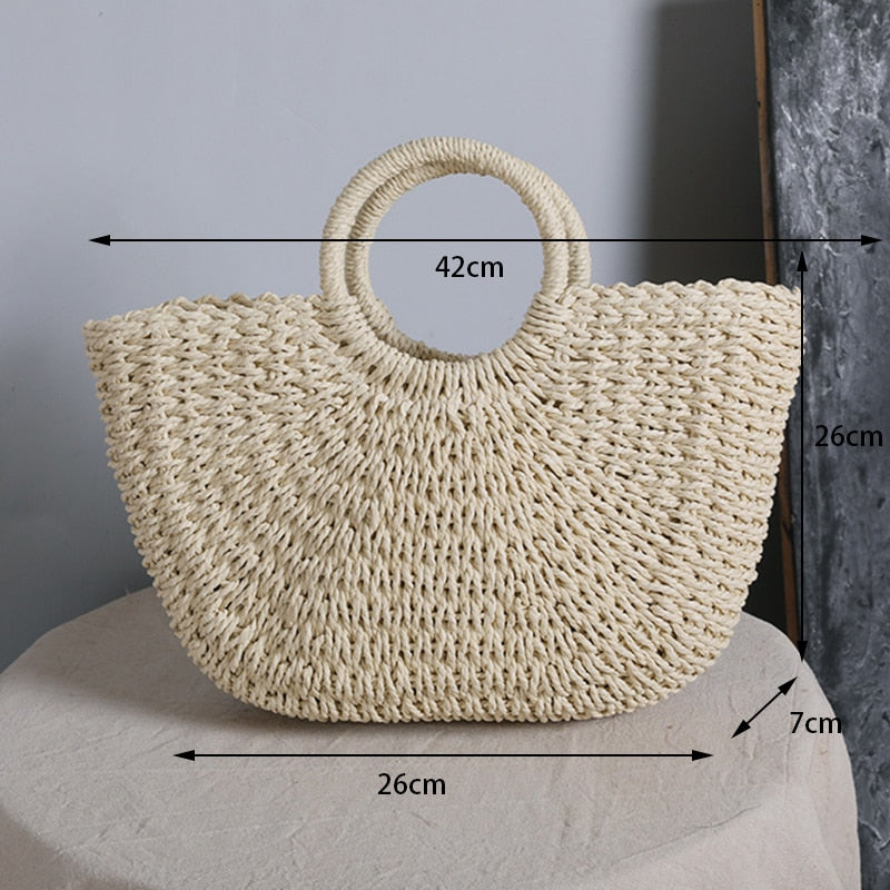 Straw Handbag