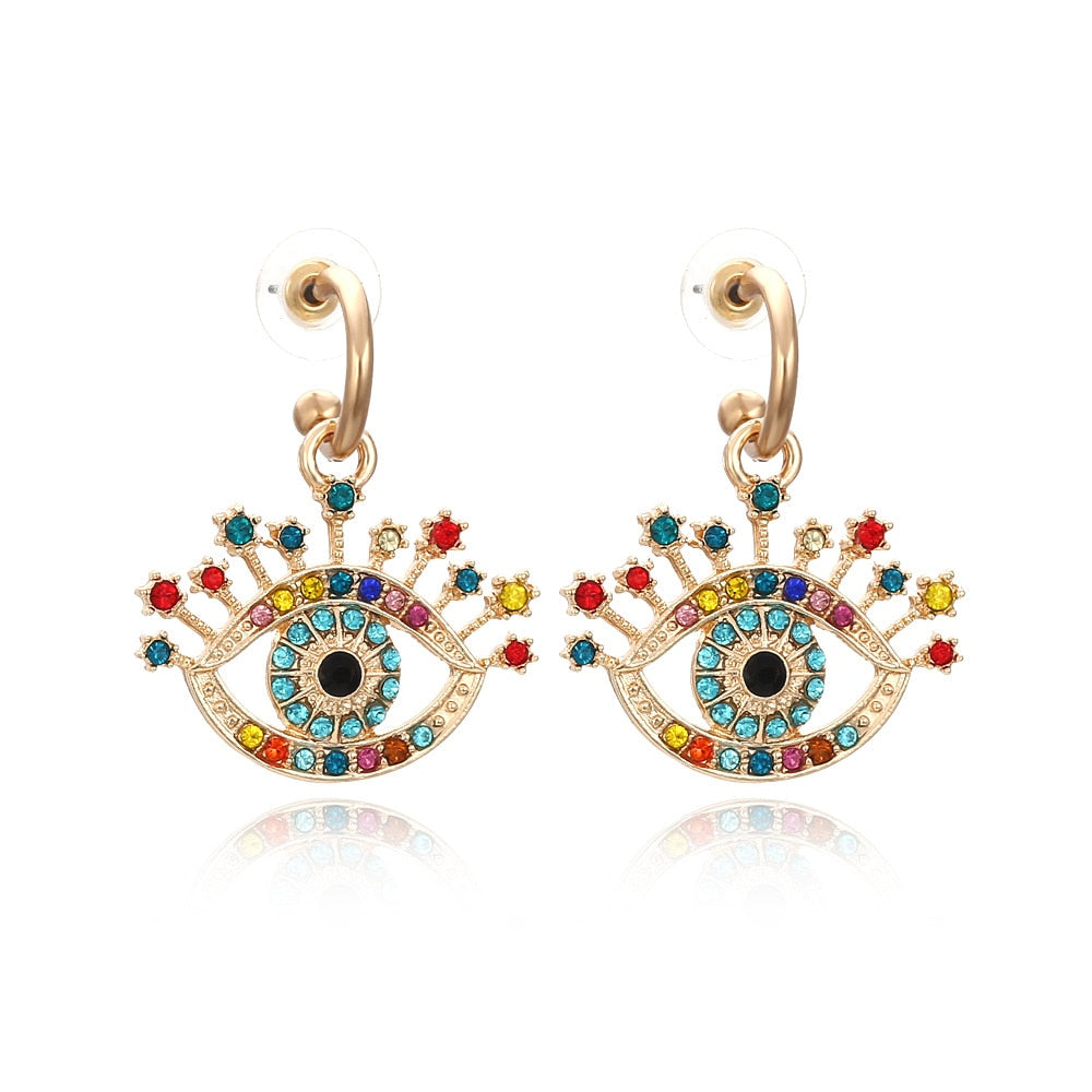 Elegant Evil Eye Earring's