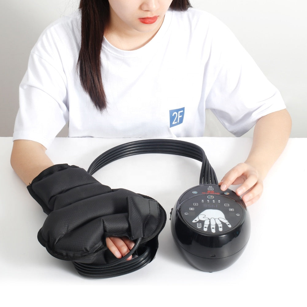 Multi-Functional Electric Hand Massager for Stroke Patient's