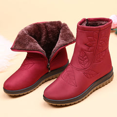 Leaf Inspired Snow Boot's For Women